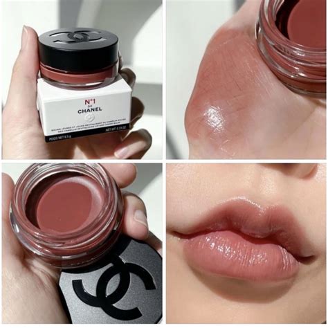 healthy pink chanel|1 de Chanel balm.